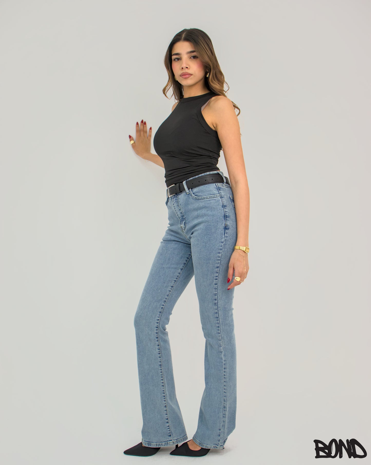 The Flare Fit - Light Blue