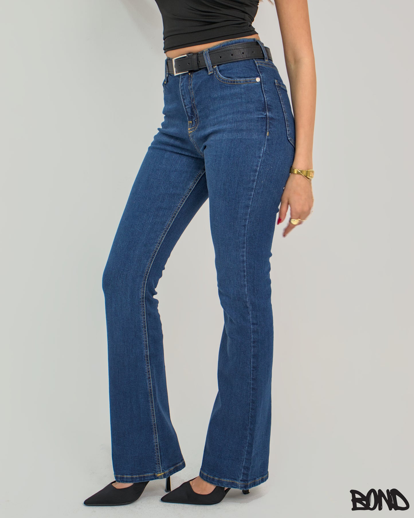 The Flare Fit - Blue