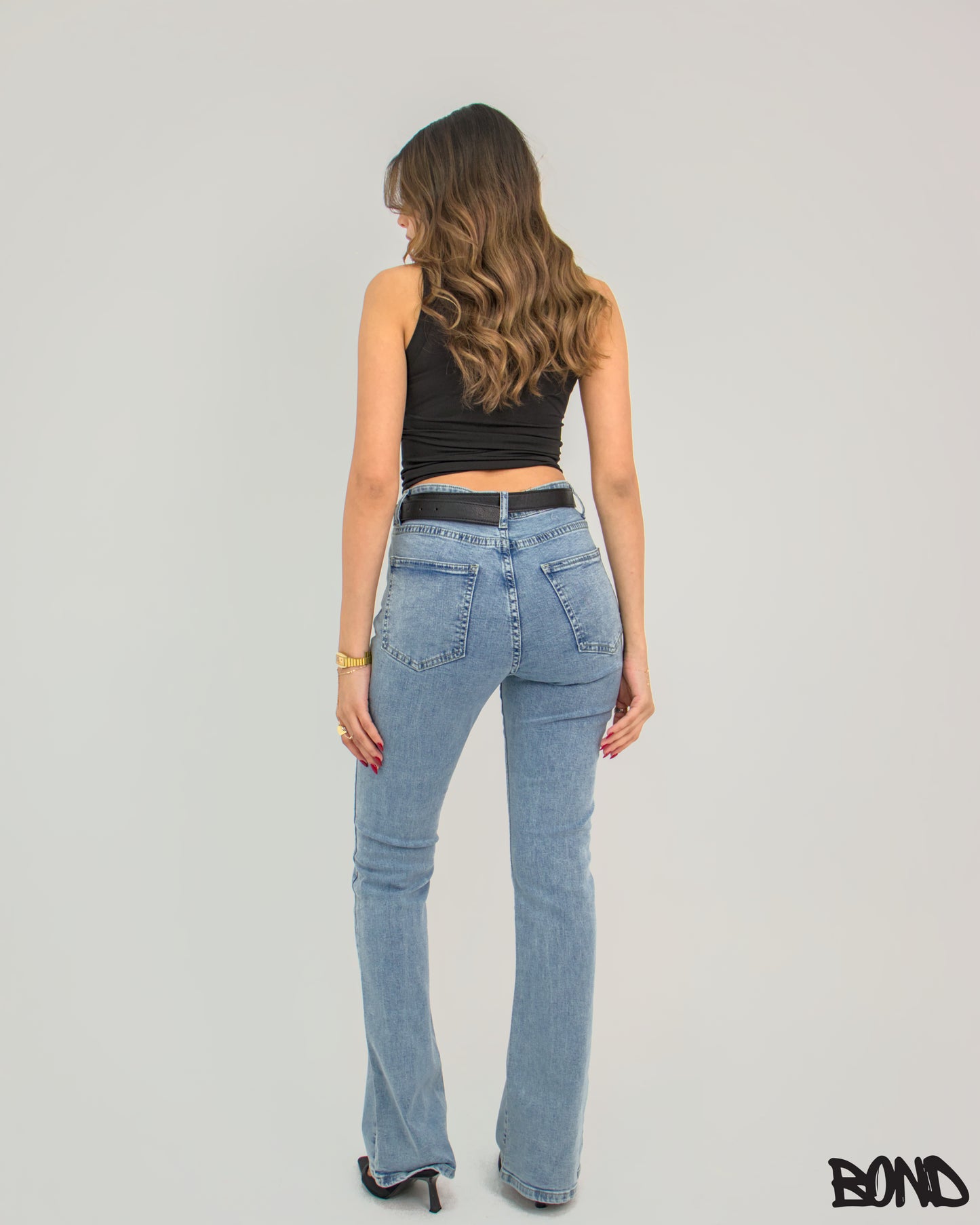 The Flare Fit - Light Blue