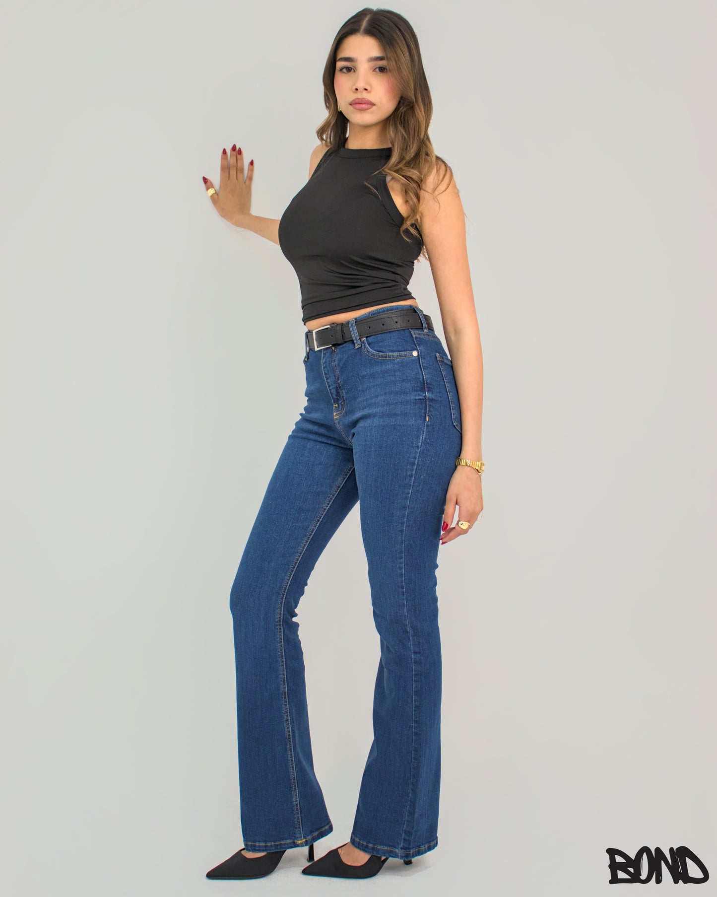 The Flare Fit - Blue