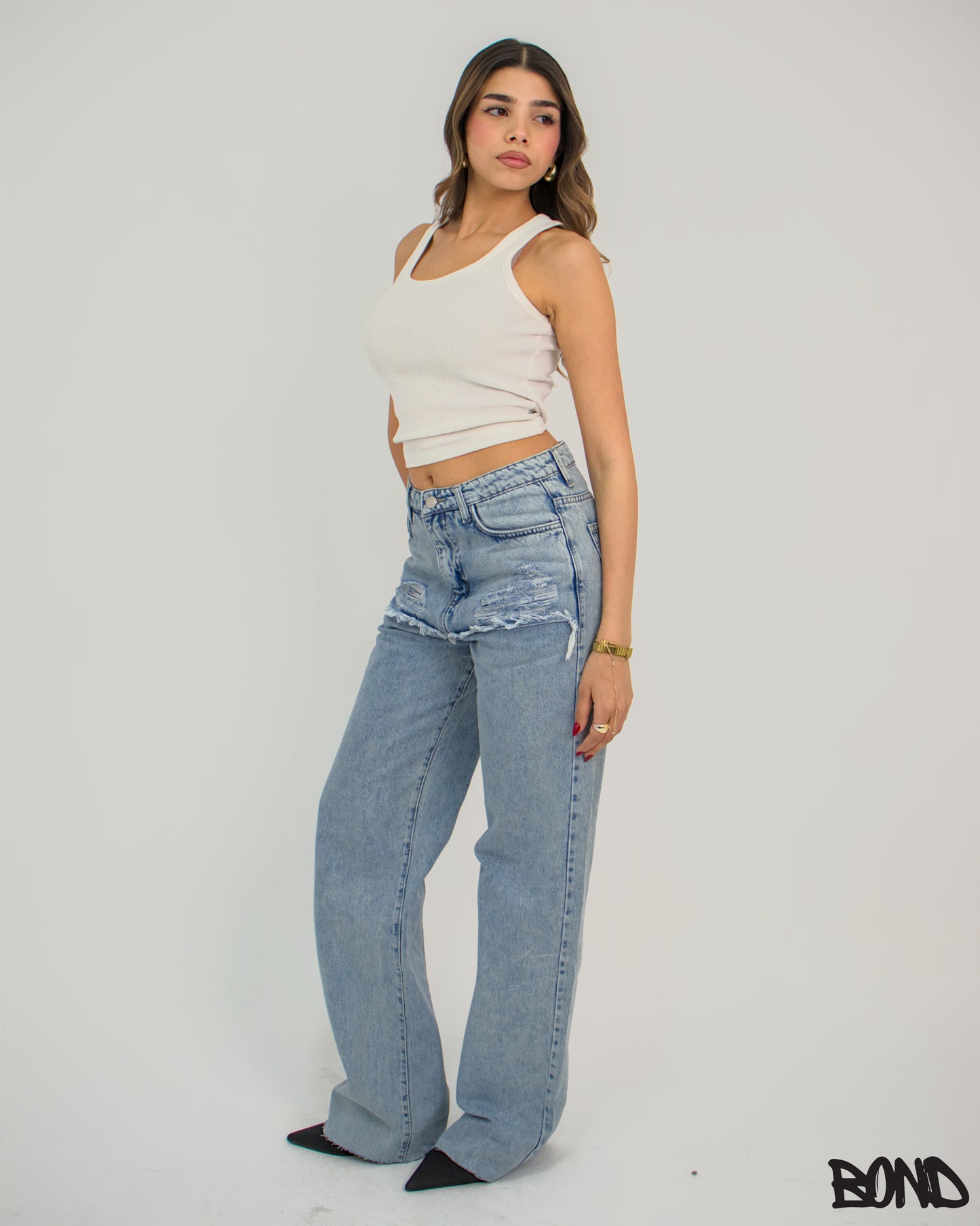 Statement Wide Leg Denim