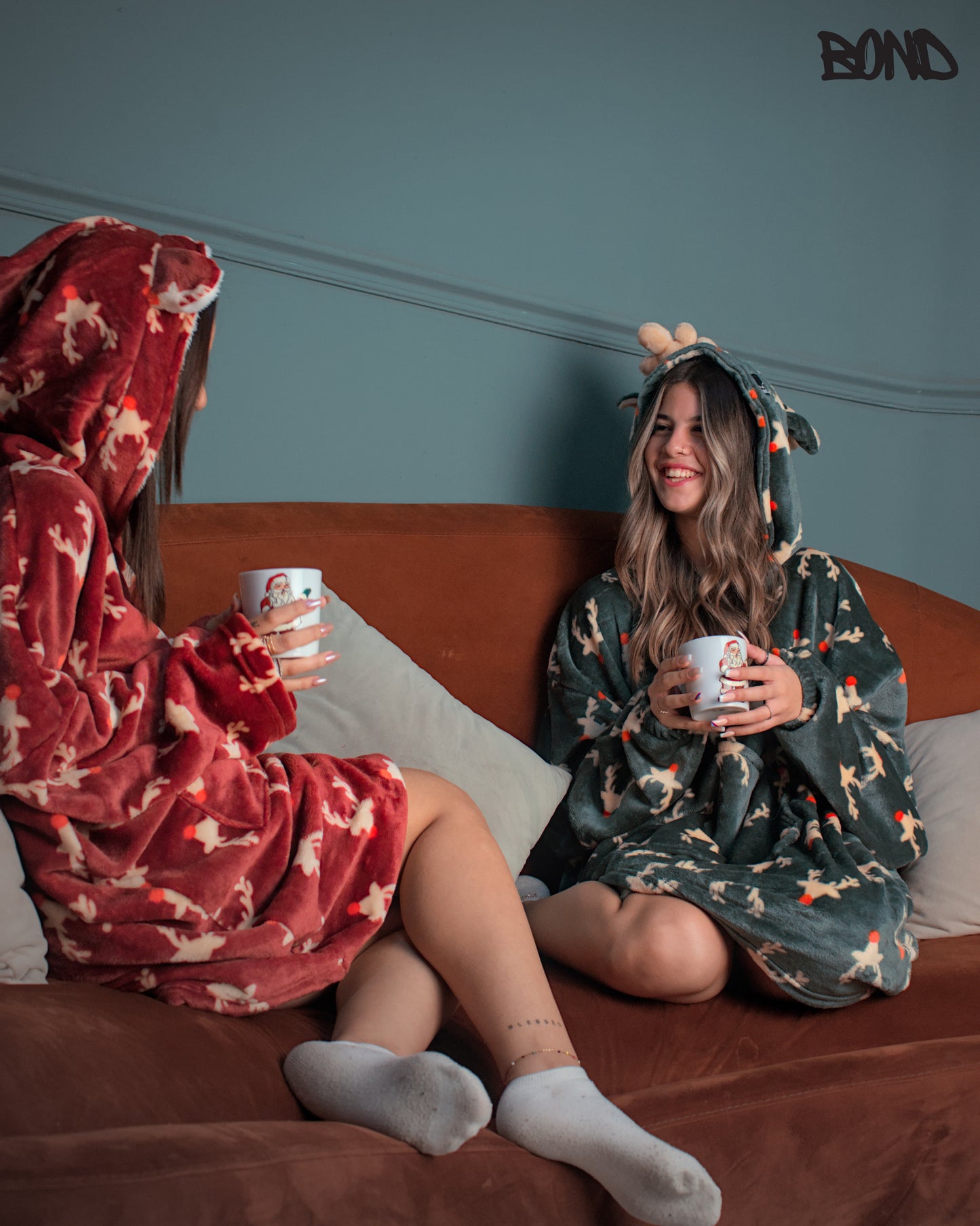 Winter Wearable Blanket - Green