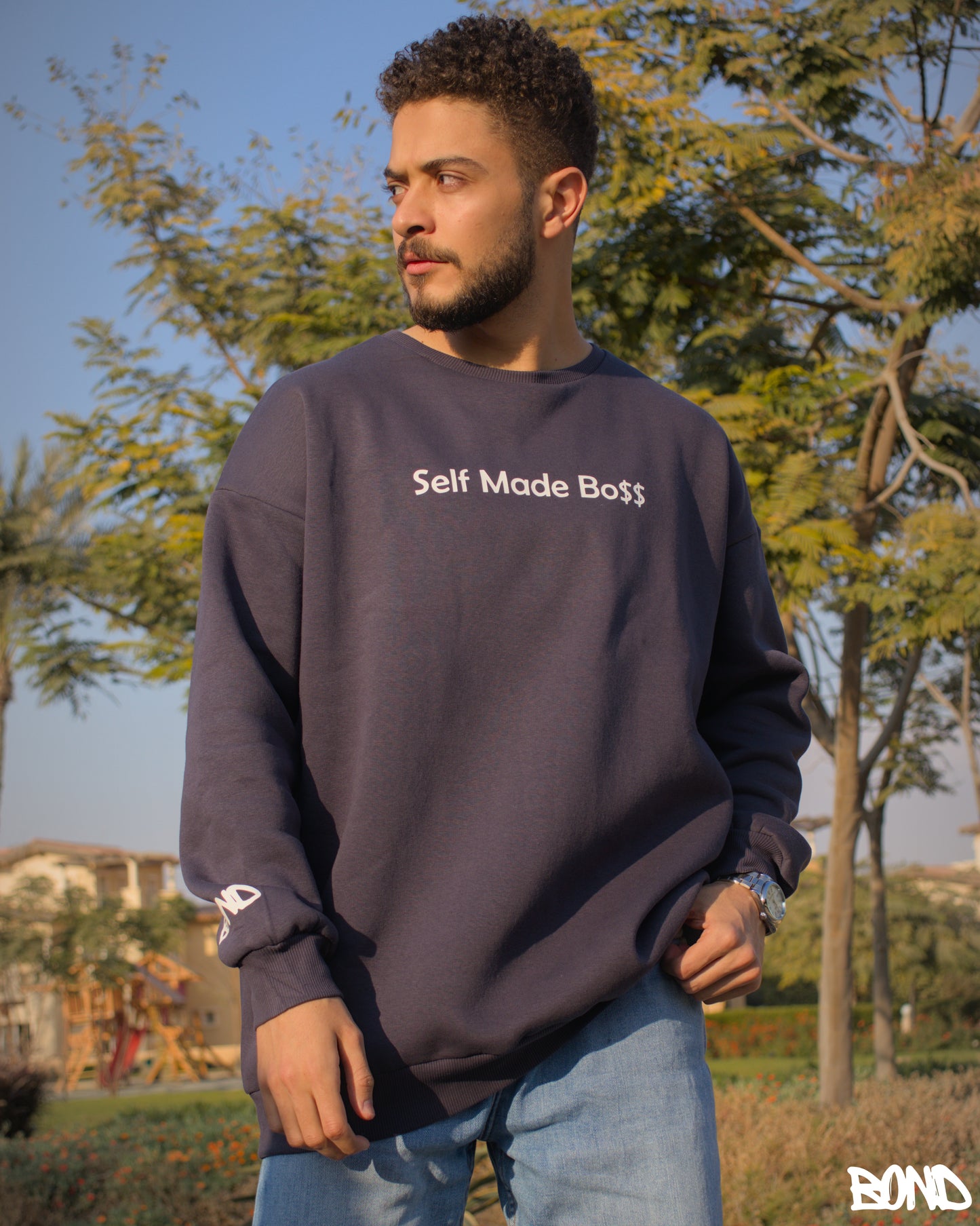 Self Made Boss Unisex Crewneck