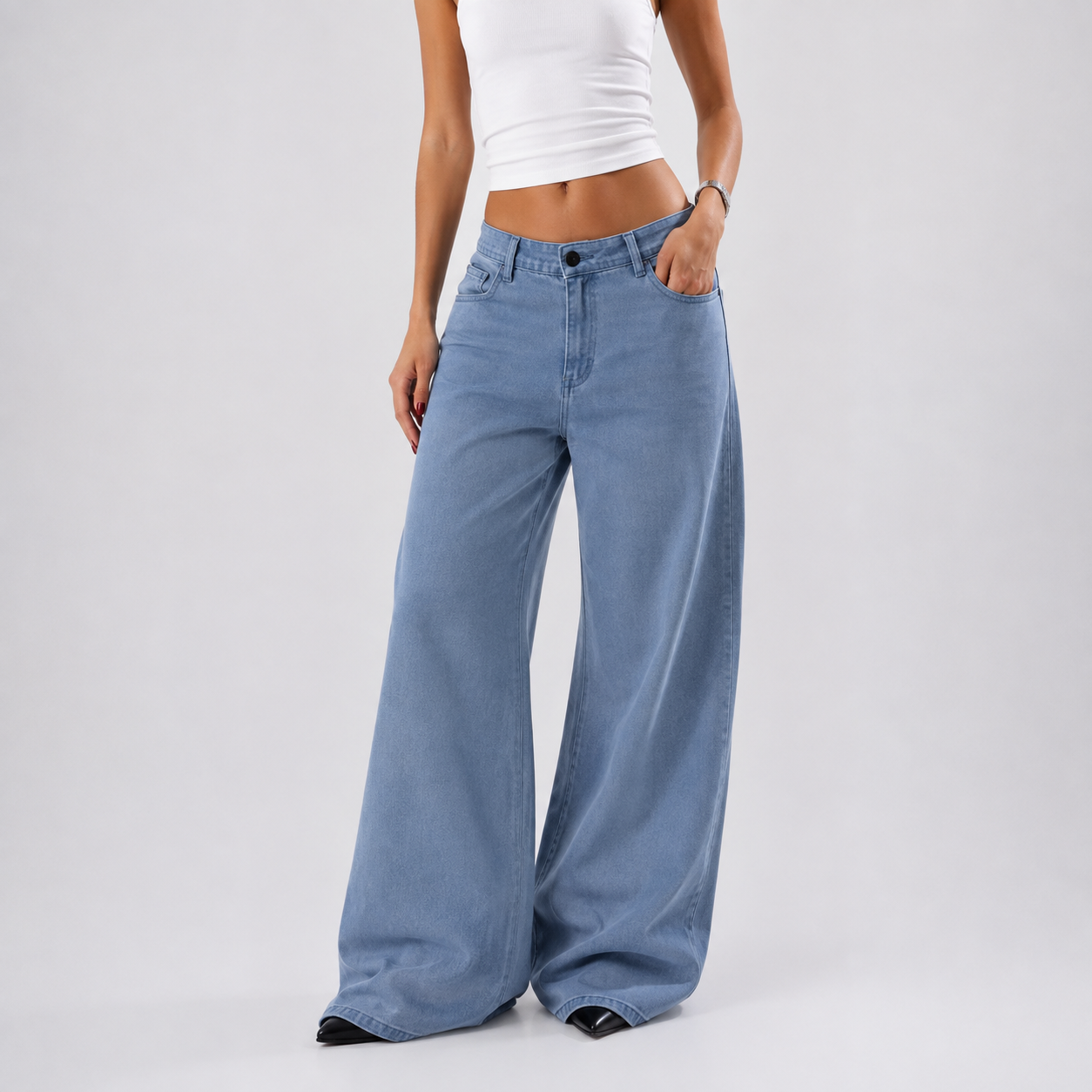 Mega Baggy Denim - Blue