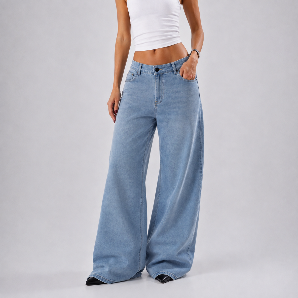 Mega Baggy Denim - Blue