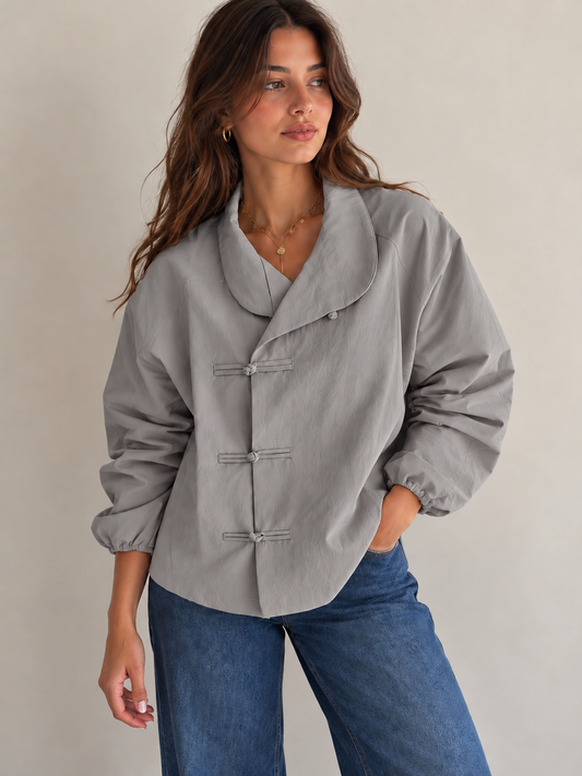 The Muse Jacket- Grey