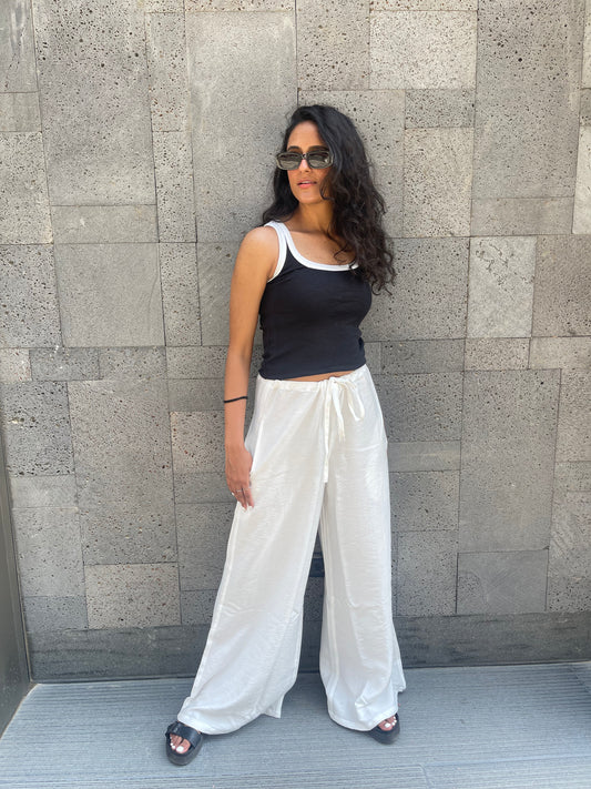 The comfiest Linen Pants in White