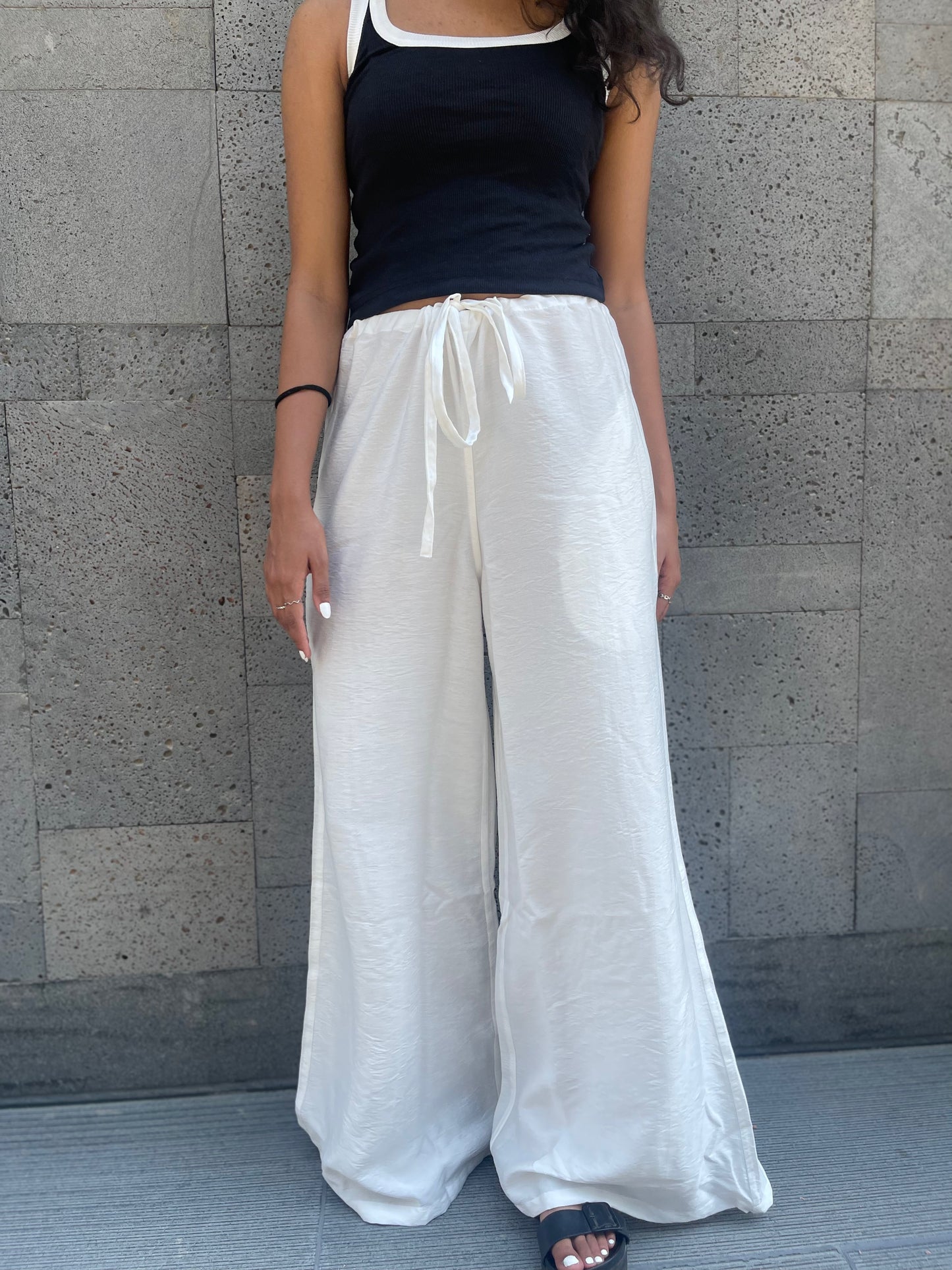 The comfiest Linen Pants in White