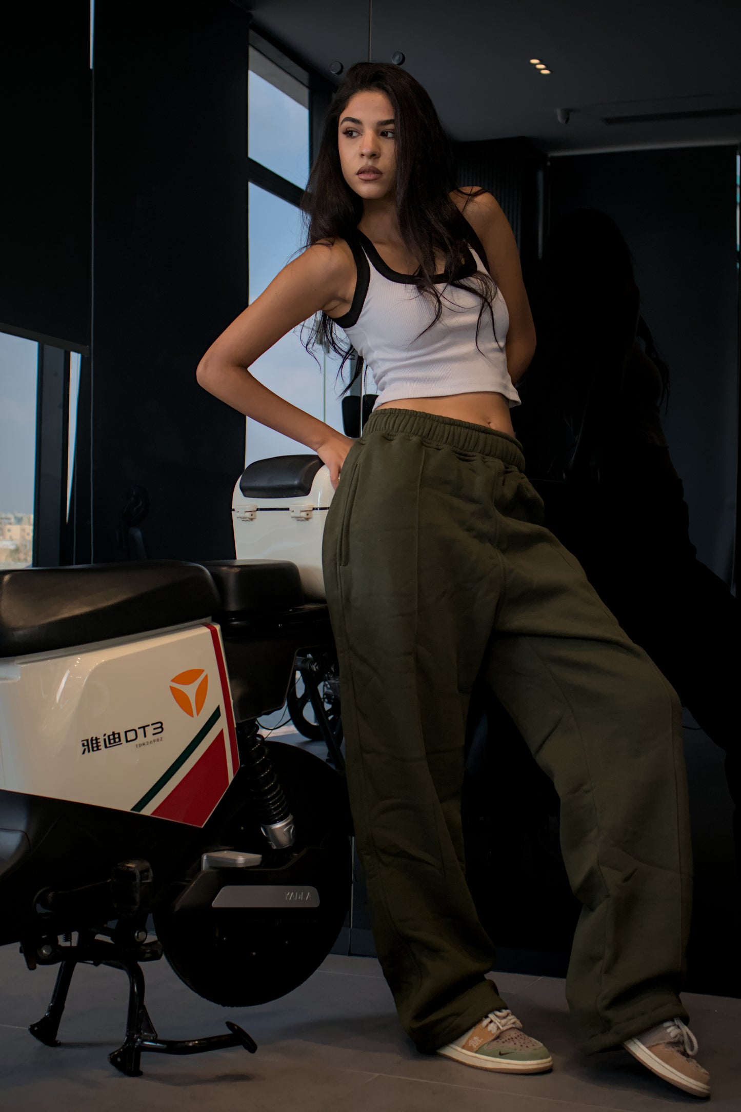 The Baggy Sweats - Olive