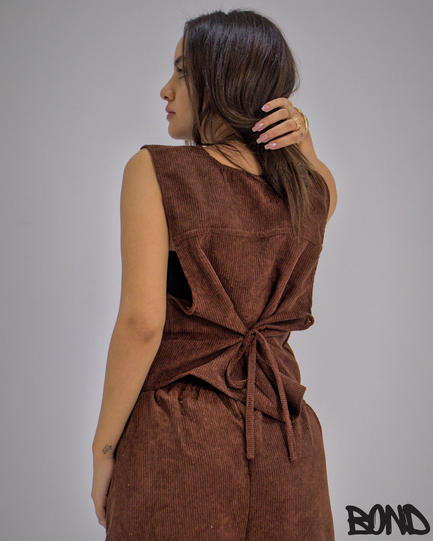 Brown Velvet Set