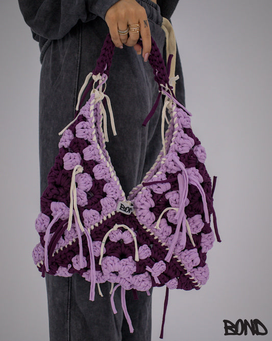 The Chunk Bag in Purple