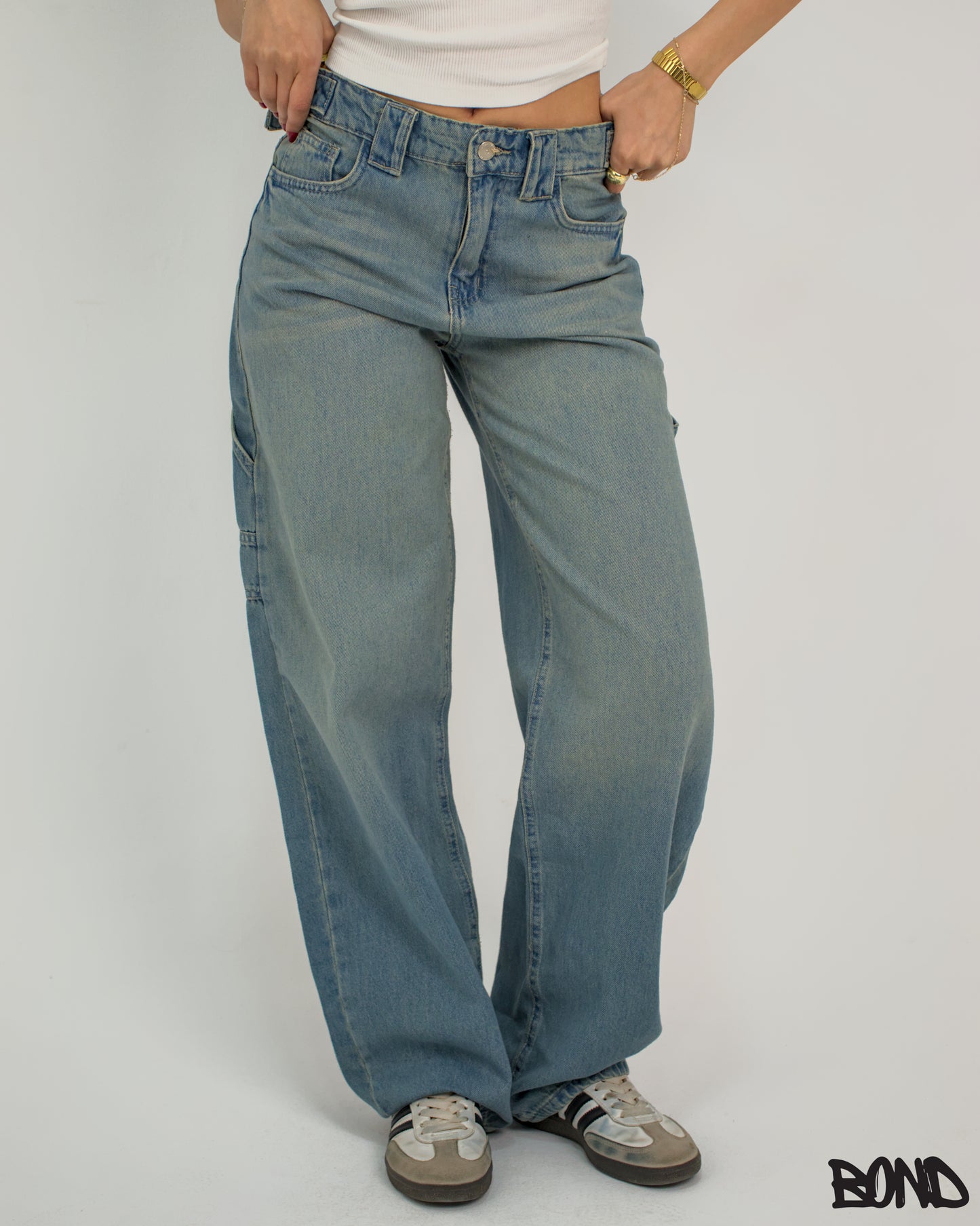 Carpenter Washed Blue Denim