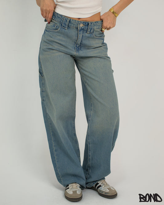 Carpenter Washed Blue Denim