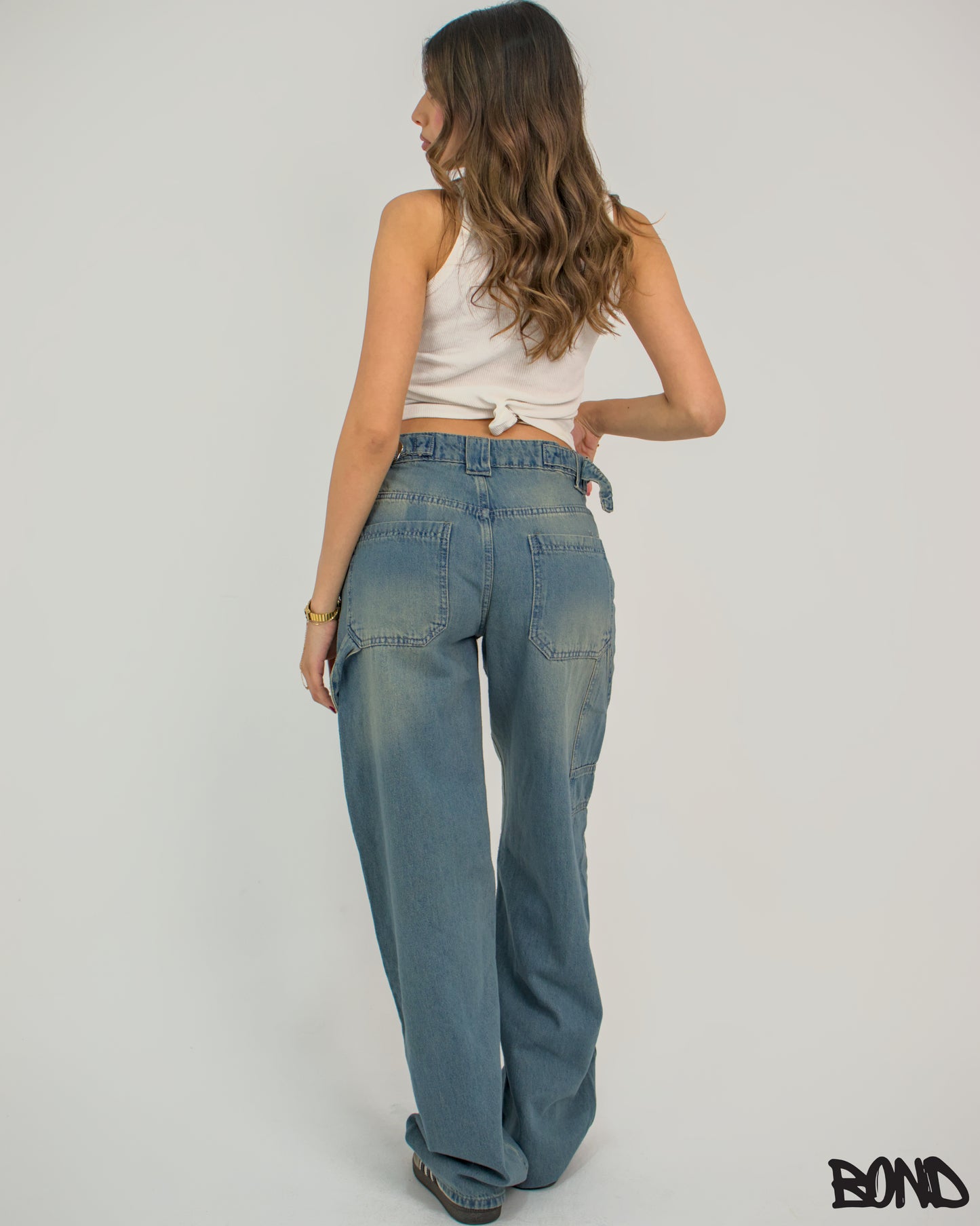 Carpenter Washed Blue Denim