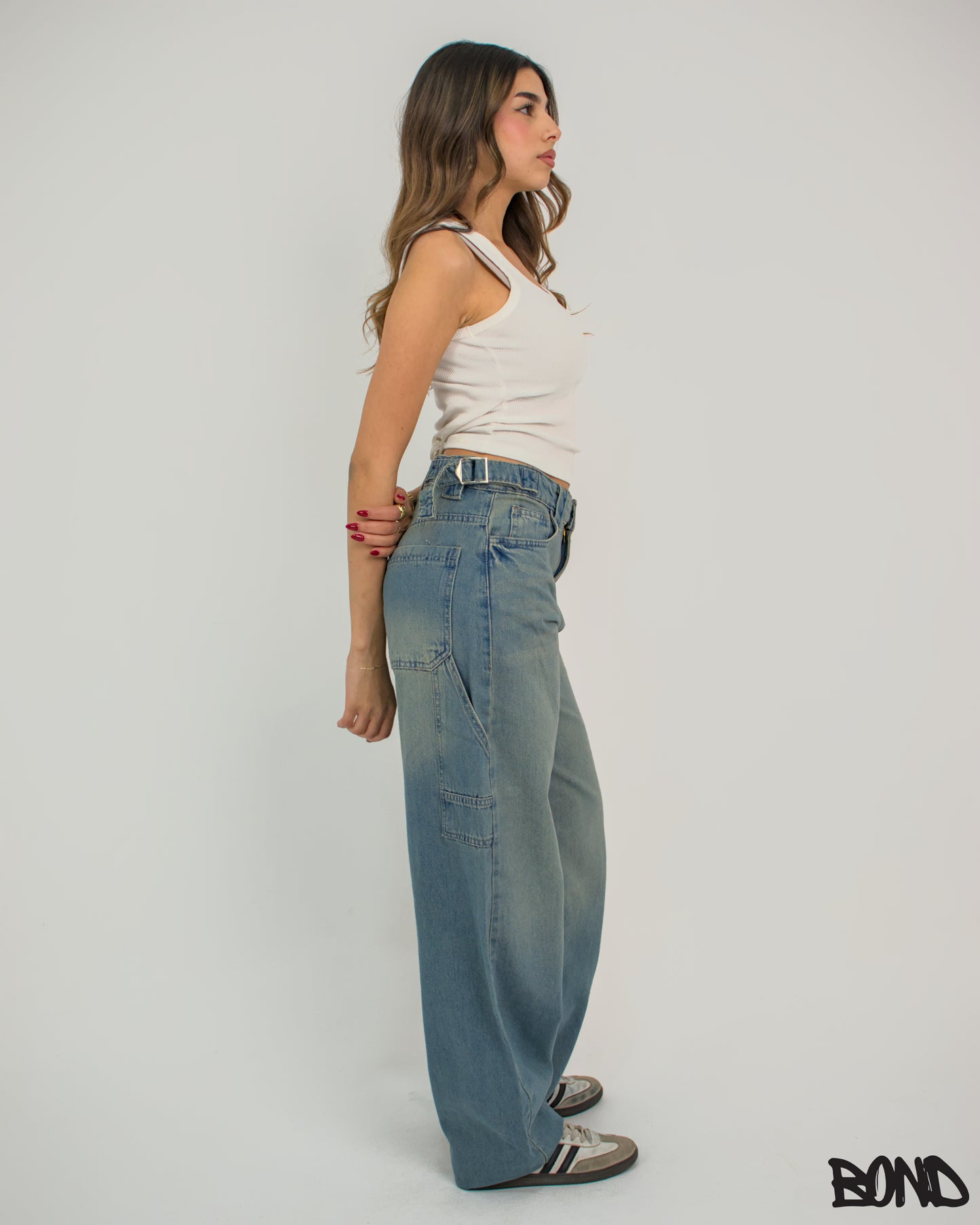 Carpenter Washed Blue Denim