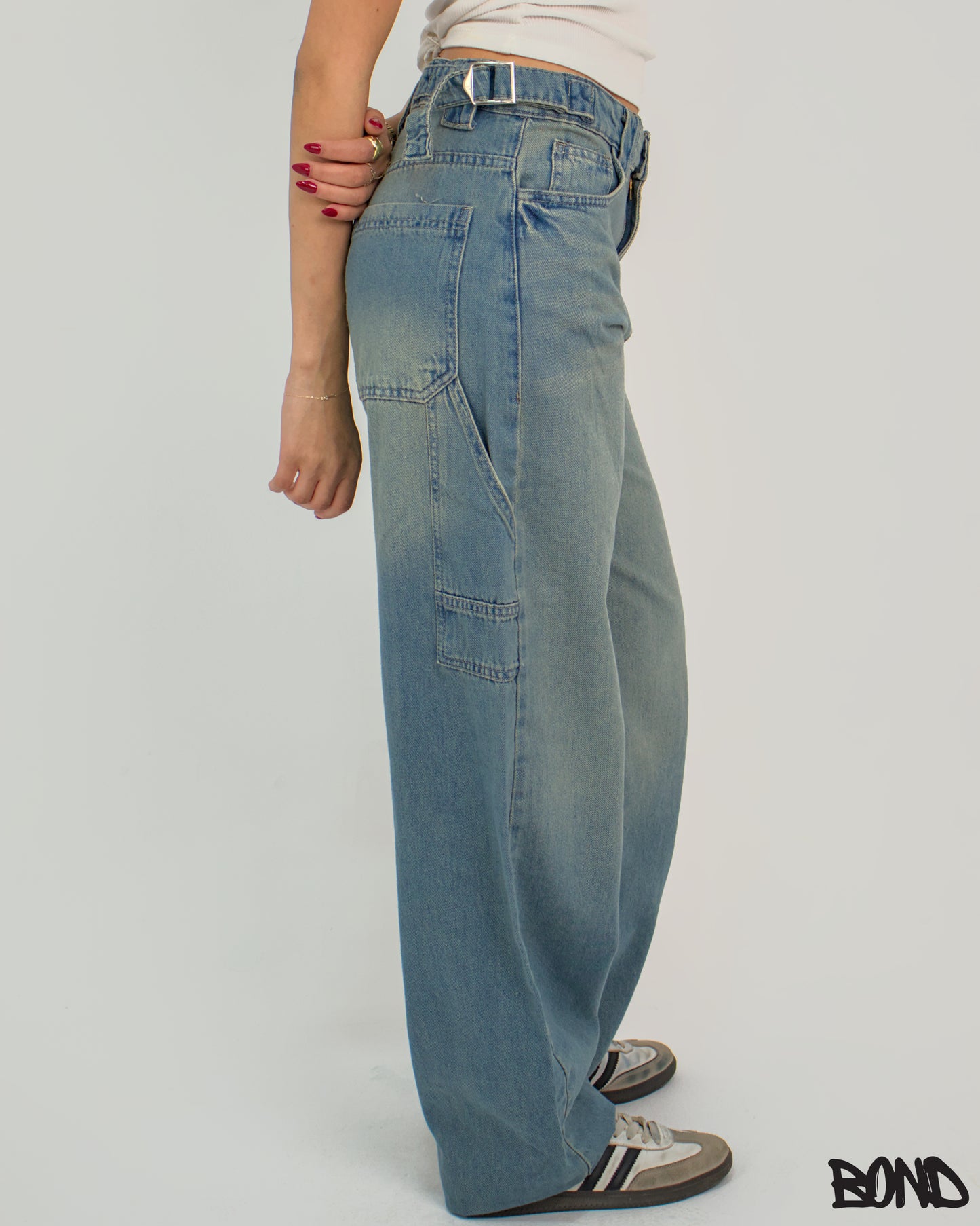 Carpenter Washed Blue Denim