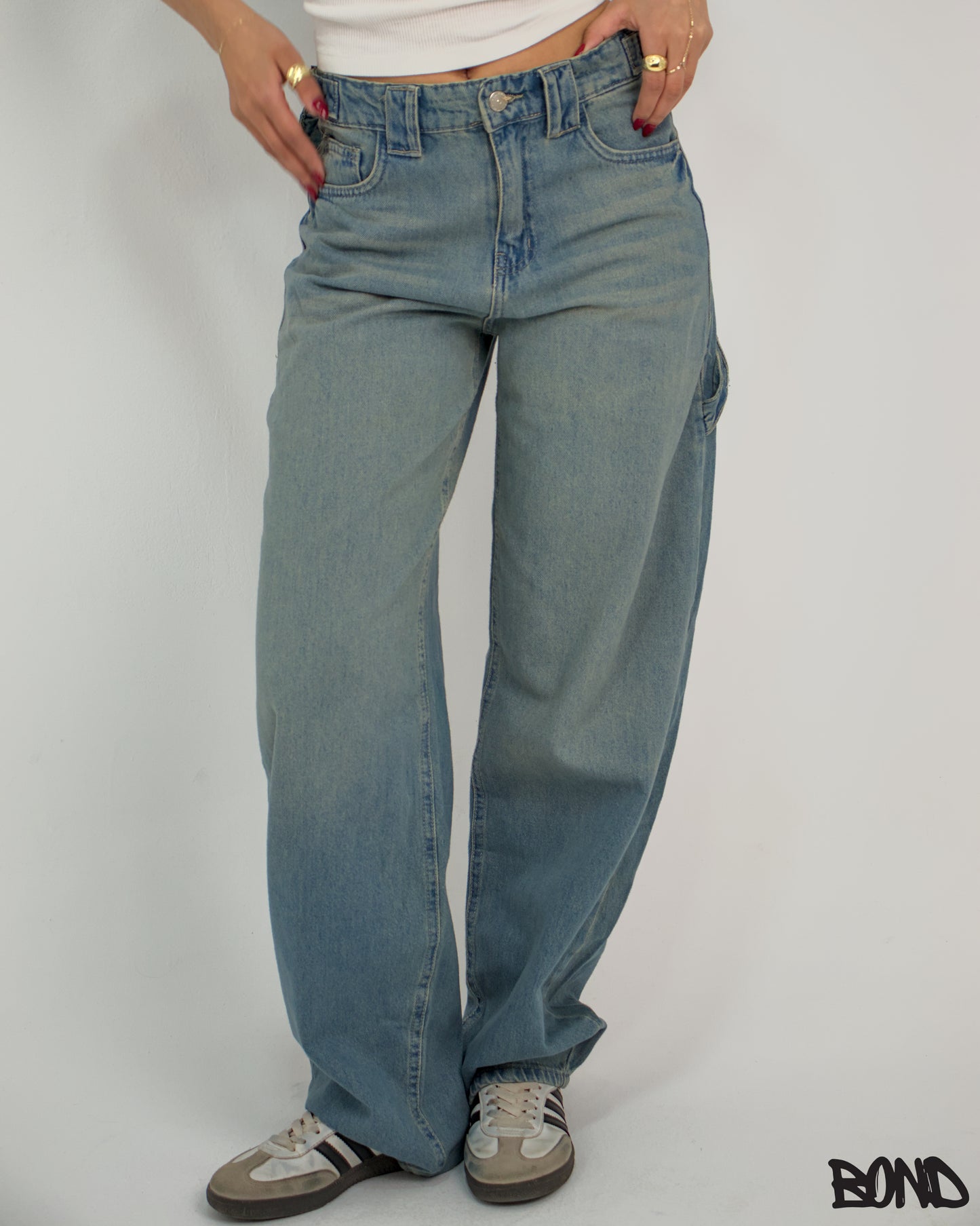 Carpenter Washed Blue Denim