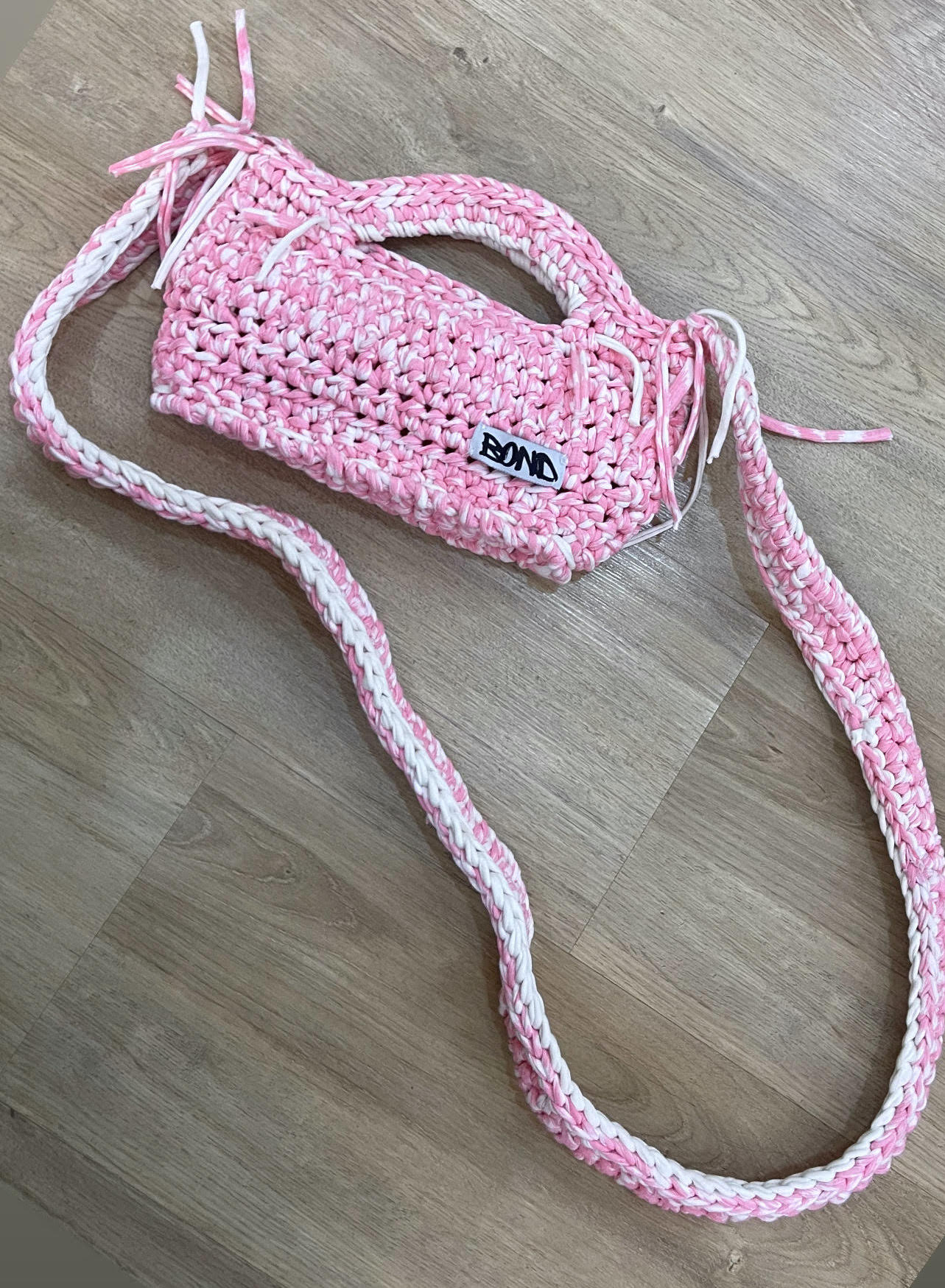 Cotton Candy Crossbody Bag
